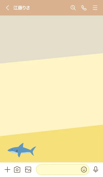 [LINE着せ替え] サメ 3色 9の画像3