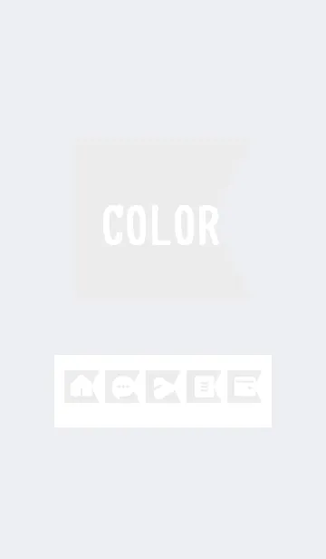 [LINE着せ替え] bw color O01の画像1