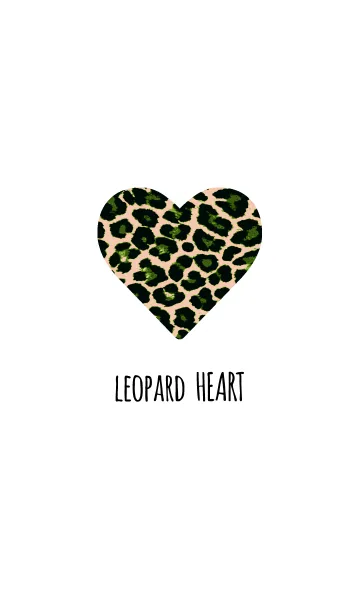 [LINE着せ替え] レオパード ハート 10の画像1