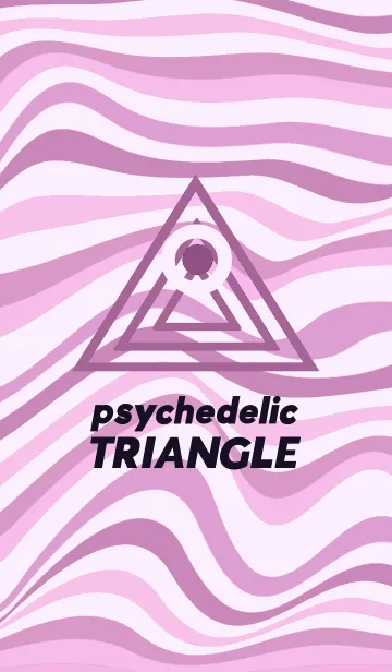 [LINE着せ替え] サイケデリック トライアングル 109の画像1