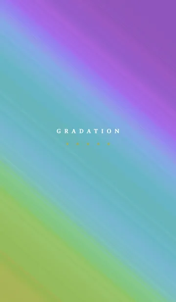 [LINE着せ替え] グラデーション ミニ スター 149の画像1