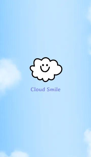 [LINE着せ替え] クラウド スマイル 16の画像1