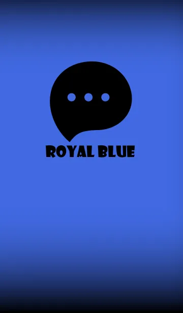 [LINE着せ替え] Royal Blue And Black V.2 (JP)の画像1
