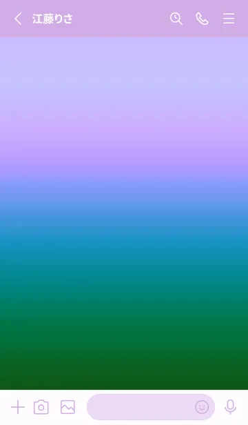 [LINE着せ替え] シンプル グラデーション _21の画像3