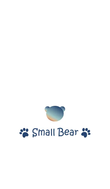 [LINE着せ替え] Small Bear *SKY11*の画像1