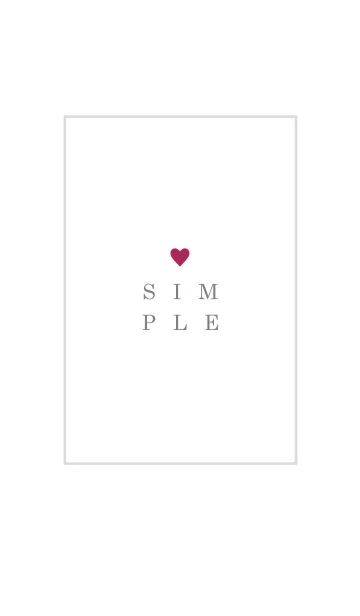 SIMPLE-HEART 13の着せ替えメイン画像