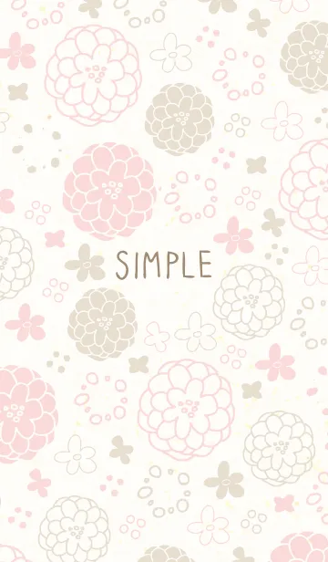 [LINE着せ替え] 2色鞠花の画像1