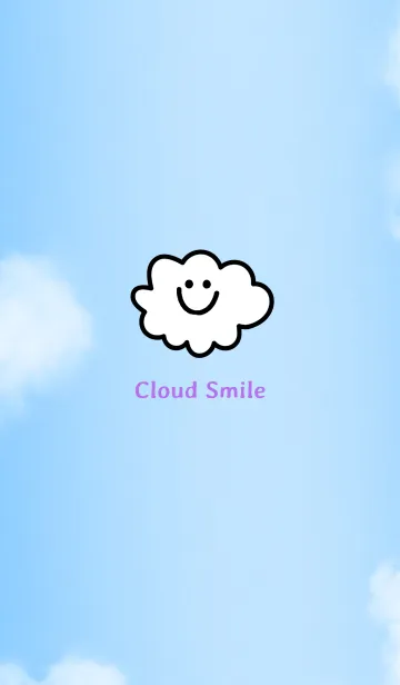 [LINE着せ替え] クラウド スマイル 17の画像1