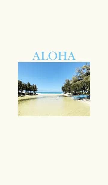 [LINE着せ替え] ALOHA BEACH 3の画像1