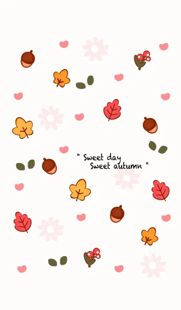 [LINE着せ替え] Sweet day Sweet autumn 2の画像1