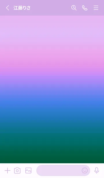 [LINE着せ替え] シンプル グラデーション _22の画像3
