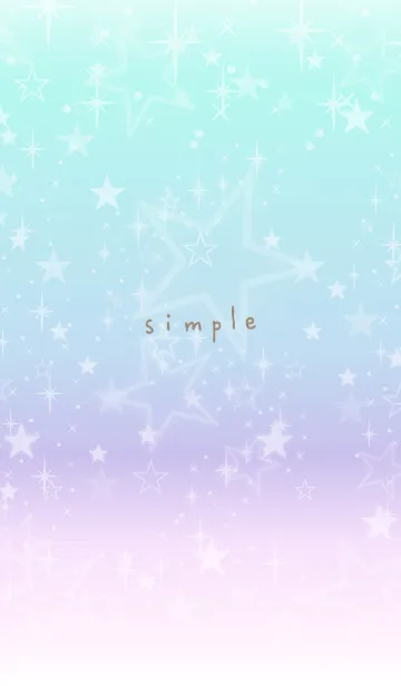 [LINE着せ替え] 星 グラデーション19の画像1