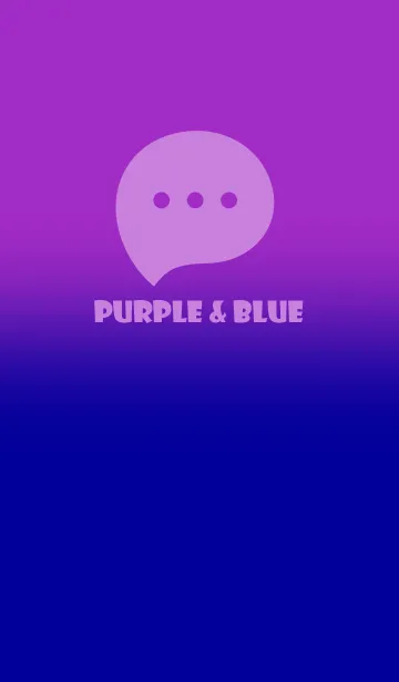 [LINE着せ替え] Blue & Purple  Theme V3 (JP)の画像1