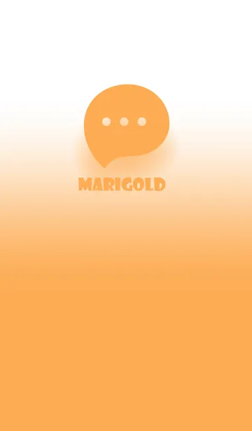 [LINE着せ替え] Marigold & White Theme V.2 (JP)の画像1