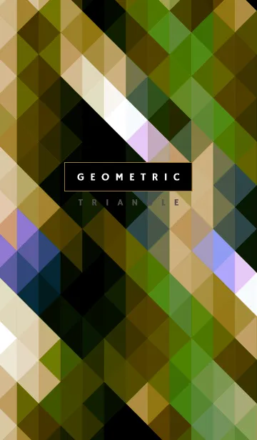 [LINE着せ替え] ジオメトリック 287の画像1