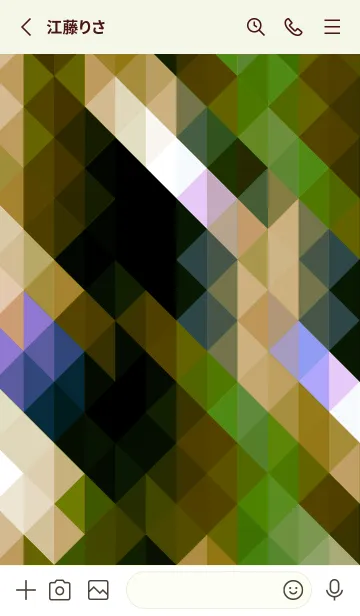 [LINE着せ替え] ジオメトリック 287の画像3