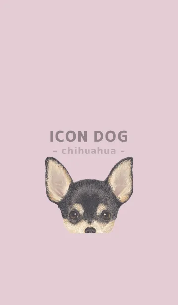 [LINE着せ替え] ICON DOG - チワワ - PASTEL PK/01の画像1