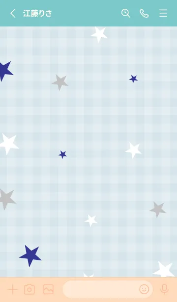 [LINE着せ替え] 星 3色5の画像3