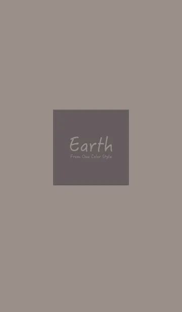 [LINE着せ替え] Earth ／ アーシーブラウンの画像1