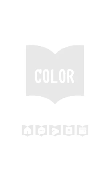 [LINE着せ替え] bw color Q03の画像1