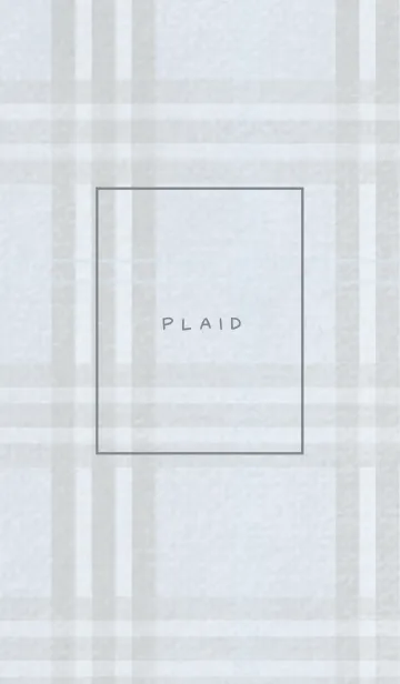 [LINE着せ替え] チェック柄 St 01 - ブルーレースの画像1