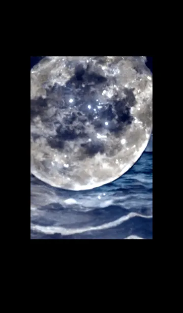 [LINE着せ替え] 癒やしの海と月[29/30]。の画像1