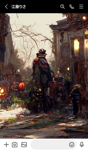 [LINE着せ替え] ダーク・ハロウィン[6/30]。の画像3