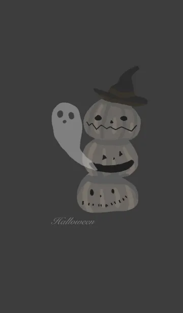 [LINE着せ替え] ダークハロウィンの画像1