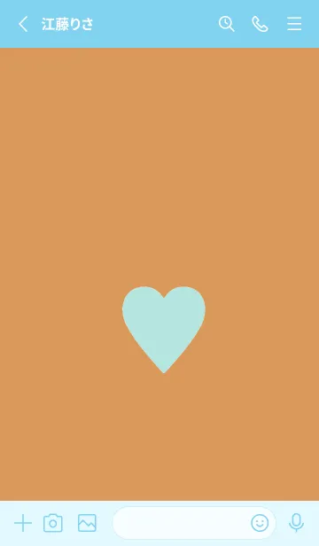 [LINE着せ替え] シンプル ハート _159の画像3