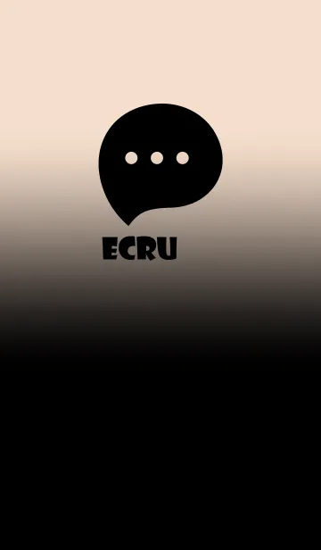 [LINE着せ替え] Black & Ecru  Theme V2 (JP)の画像1