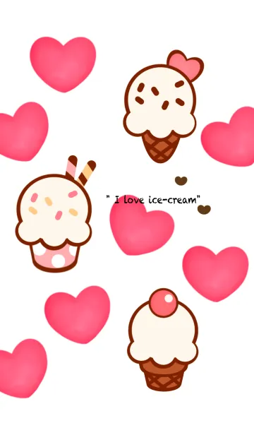 [LINE着せ替え] My sweet ice creamの画像1