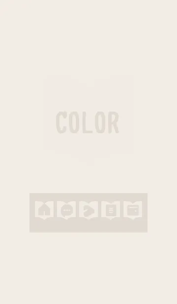 [LINE着せ替え] brown color Q02の画像1