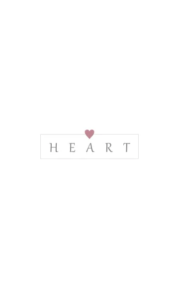 [LINE着せ替え] SIMPLE-HEART CUTEの画像1