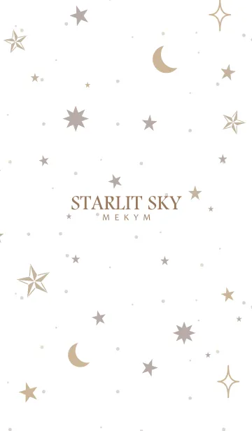 SIMPLE-STARLIT SKY MEKYM 20の着せ替えメイン画像
