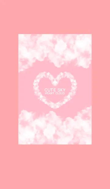 [LINE着せ替え] Cute Sky Heart Cloud 2の画像1