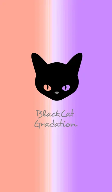 [LINE着せ替え] ブラック キャット 74の画像1