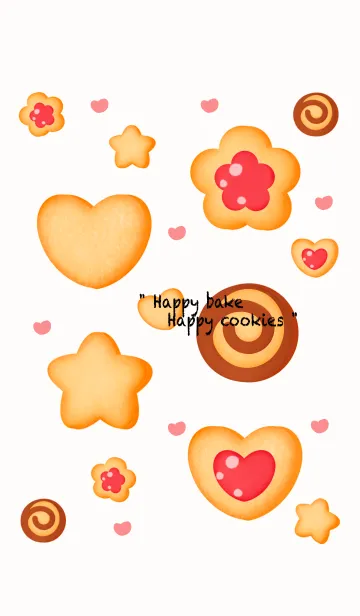 [LINE着せ替え] Mini sweet cookies 4 :)の画像1