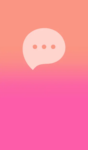 [LINE着せ替え] Bubble Gum & Peach Pink  Theme V3 (JP)の画像1