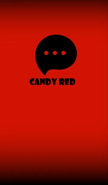 [LINE着せ替え] Candy Red And Black V.3 (JP)の画像1