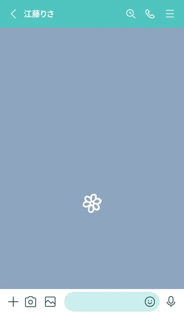 [LINE着せ替え] ミニ フラワー _12の画像3