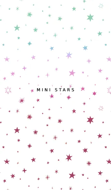 [LINE着せ替え] ミニ スターズ _50の画像1