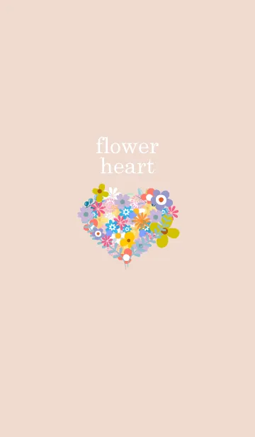 [LINE着せ替え] flower heart..の画像1