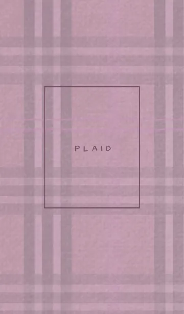 [LINE着せ替え] チェック柄 St 01 - くすみパープル 02の画像1