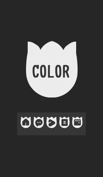 [LINE着せ替え] bw color R02の画像1