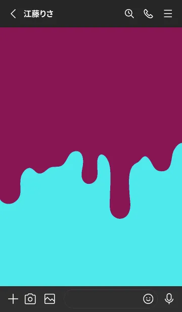 [LINE着せ替え] グラデーション 116の画像3