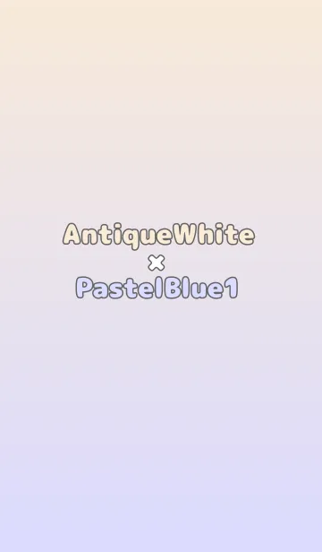 [LINE着せ替え] アンティークホワイト★パステルブルー.TKCの画像1