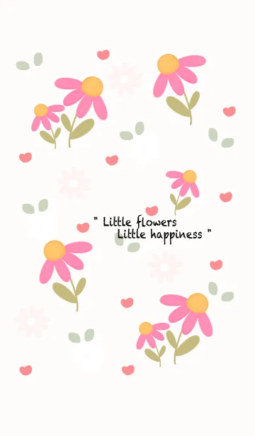 [LINE着せ替え] Little purple flowers 4の画像1