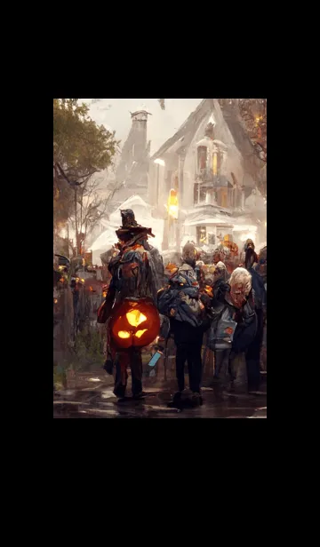 [LINE着せ替え] ダーク・ハロウィン[23/30]。の画像1