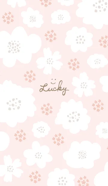 [LINE着せ替え] 花鞠と白い花4の画像1