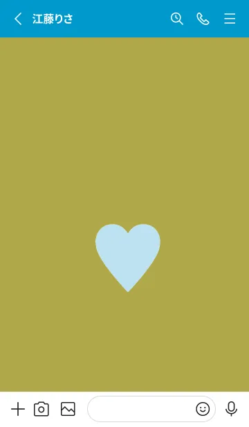 [LINE着せ替え] シンプル ハート _160の画像3